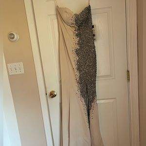 MAC Duggal evening gown